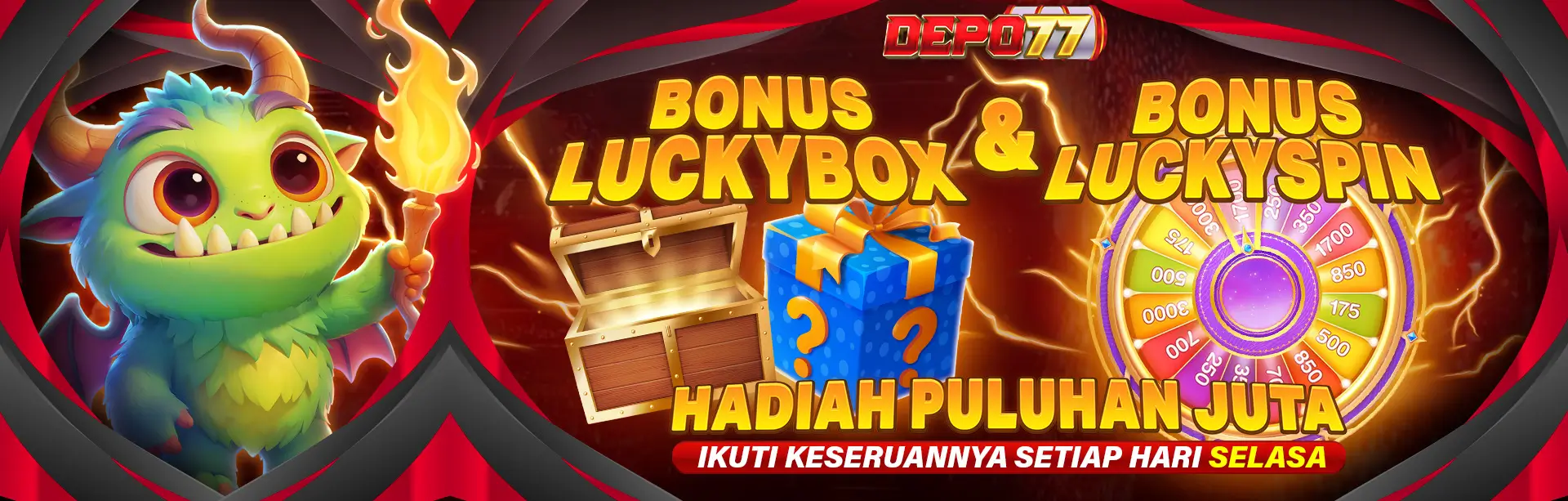 BONUS LUCKY MYSTERY BOX