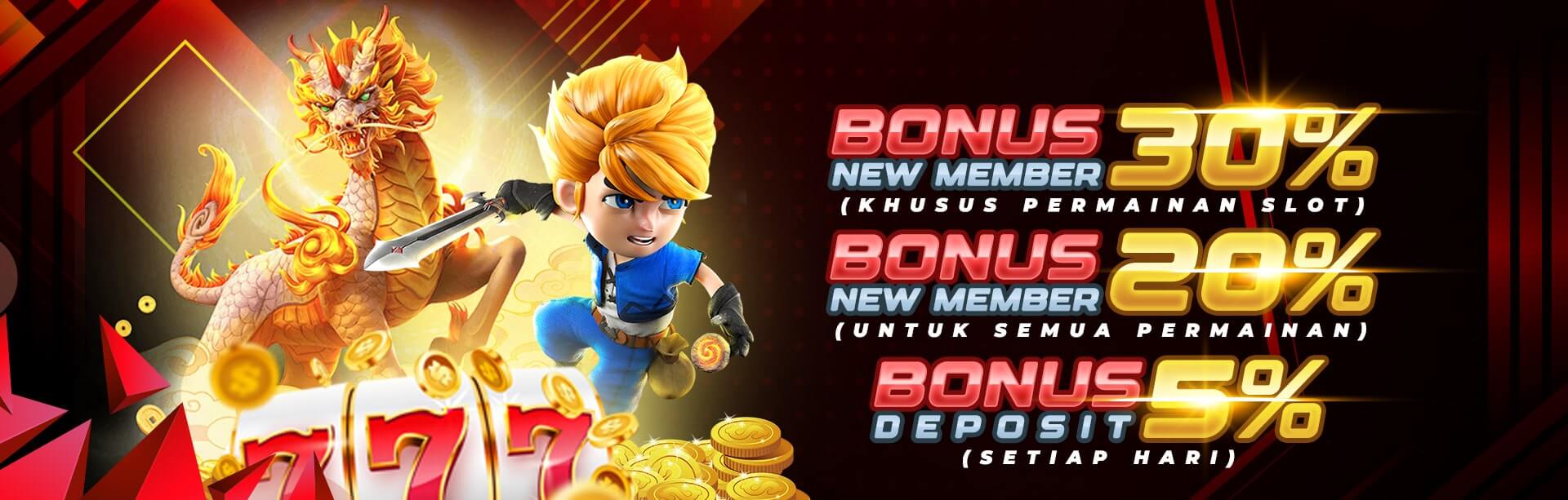 Promo bonus new member situs slot online depo77