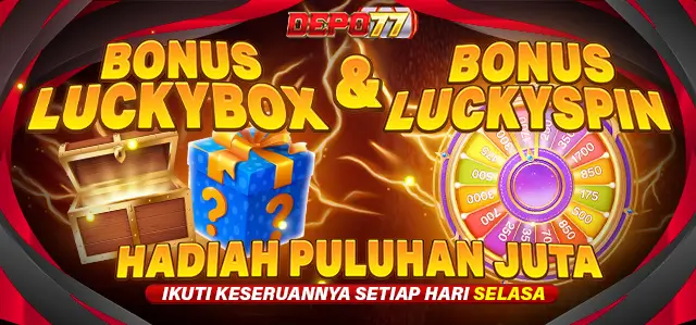 BONUS LUCKY MYSTERY BOX