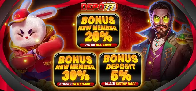 Promo bonus new member situs slot online depo77