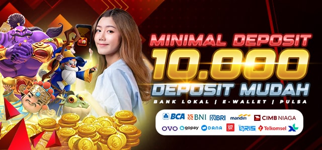 Situs slot online dengan minimal deposit 10 ribu